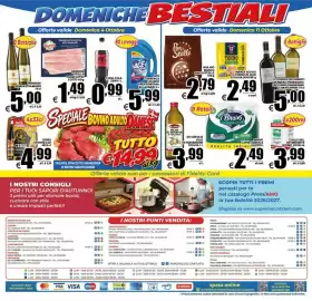 Volantino DEM Pagina 24: Pan di Stelle €2,79, De Carolis olio extravergine d'oliva €3,99