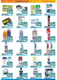 Volantino Punto Vigas Pagina 6: Vernel ammorbidente glaciale €2,50, Lyso Form spray igienizzante €2,50