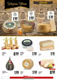 Volantino Vibian Pagina 3: Auricchio giovane metà intero €0,99, Formaggio di montagna Angelico €1,39