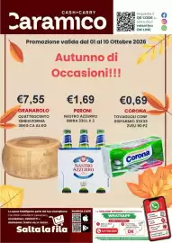 Volantino Caramico Pagina 1: CASH+CARRY Caramico Inquadra il QR CODE e consulta il volantino ON LINE Promozione valida dal