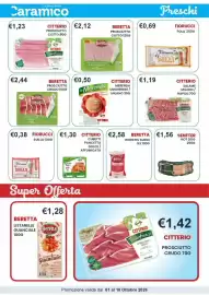 Volantino Caramico Pagina 13: Prosciutto cotto Beretta €2,12, Beretta Prosciutto Crudo €2,44
