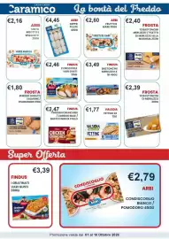 Volantino Caramico Pagina 15: Findus Chicken Crunchies €2,47, Arbi seppie pulite €4,45