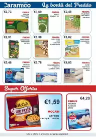 Volantino Caramico Pagina 16: Findus 2 Fiori di Branzino €6,78, Findus Minestrone Tradizione €2,91