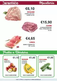Volantino Caramico Pagina 2: CASH+CARRY Caramico €6,10 SICILIANI COPPA S/O S/V SUINO AL KG Macelleria €4,65 LONZA SUINO
