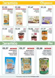 Volantino Caramico Pagina 23: Mulino Bianco Cornetti Classici €1,85, Gran Bontà Gatto Croccantini con Pesce €0,57