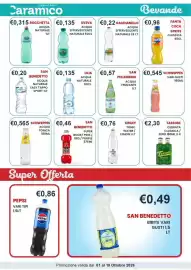 Volantino Caramico Pagina 25: Sveva acqua effervescente naturale €0,14, Kinley tonic water lemon €0,76