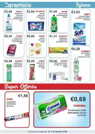 Volantino Caramico Pagina 33: Asciugamane piegate a "Z" Pura Cel €0,85, Clendy carta fritti €0,80