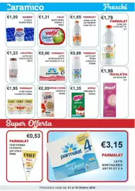 Volantino Caramico Pagina 7: Parmalat Latte Bonta&Gusto €5,90, Hoplà da Montare €1,35