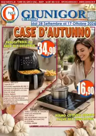 Volantino Giunigor Pagina 1: VIALE EUROPA,38 - TORRE DEL GRECO (NA) - 80059 - tel.081 883 10 22 - INFO@GIUNIGOR.IT -