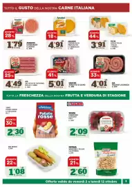 Volantino Il Punto Sigma Pagina 3: Patate rosse Le Deliziose €2,30, Martini arrostiti di suino €5,01