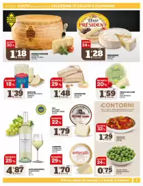 Volantino Sigma Pagina 3: Grana Padano Classico €1,18, President Brie €1,28