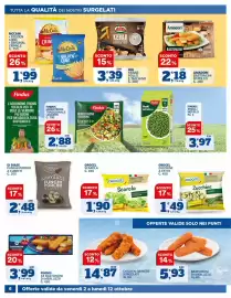Volantino Sigma Pagina 6: McCain Golden Long €1,99, AIA Kebab pollo e tacchino €3,39