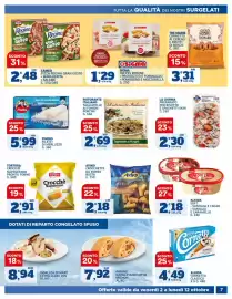 Volantino Sigma Pagina 7: Findus filetti di merluzzo €5,99, Ristorante Italiano Tagliatelle ai Funghi Porcini €2,69