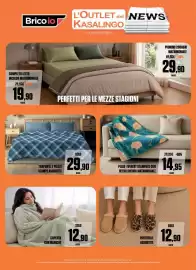 Volantino Brico Io Pagina 11: Trapunta 2 Piazze Stampe Assortite €29,90
