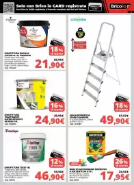 Volantino Brico Io Pagina 4: Idropittura traspirante supercoprente interni €24,90, Idropittura T2020 MaxMeyer €46,90