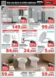 Volantino Brico Io Pagina 8: Box doccia bahamas €99,00, Sedile wc in polipropilene €5,90