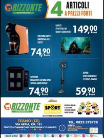 Volantino Orizzonte Supermercati Pagina 16: Germana friggitrice ad aria €74,90, Macchina Caffè Universal DCG €74,90