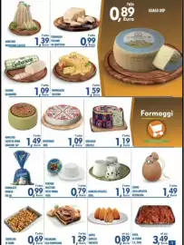 Volantino Orizzonte Supermercati Pagina 3: Formaggio italiano da grattugia €0,99, Auricchio provolone classico €1,39