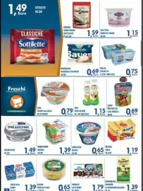 Volantino Orizzonte Supermercati Pagina 6: Parmareggio cremosini al parmigiano reggiano €1,39