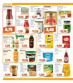Volantino Stop&Shop Pagina 12: Heinz maionese gastronomica €11,99, Barilla Emiliane Tortellini all'uovo €2,09