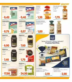 Volantino Stop&Shop Pagina 15: Aroma Paneangeli €0,49, Rebecchi scaglie di cioccolato fondente €7,40
