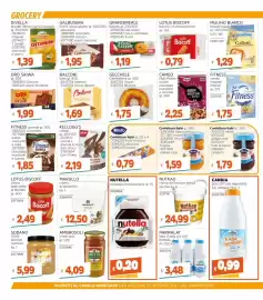 Volantino Stop&Shop Pagina 18: Kellogg's special k granola e avena dark choco €2,19, Parmalat latte d'Italia p/s UHT €3,48