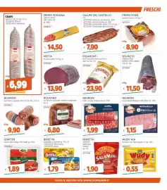 Volantino Stop&Shop Pagina 3: Salumi del Castello €7,90, Negroni fette coppa stagionata €1,99