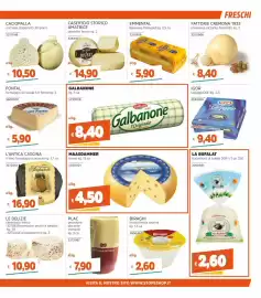 Volantino Stop&Shop Pagina 5: Emmentale Bavarese Maingold €5,90, Pecorino fresco Amatrice €14,90