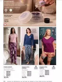Catálogo Avon Página 132: Pijama floral starfish €34,99, Pijama margot €32,99