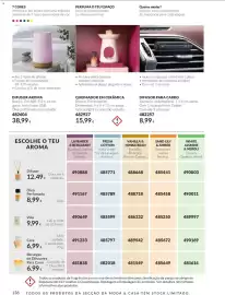 Catálogo Avon Página 138: Difusor para carro €8,99, Queimador em cerâmica €15,99