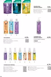 Catálogo Avon Página 166: Avon senses gel de banho €4,59, Avon senses lavanda calm sabonete líquido €4,99