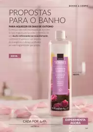 Catálogo Avon Página 169: Avon senses l'amour sunrise shower cream rose & amber scent €6,49