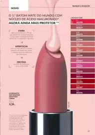 Catálogo Avon Página 25: Hydramatic matte batom mate para lábios €9,39