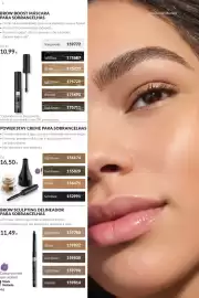 Catálogo Avon Página 46: Avon ultra colour brow boost €10,99, Brow sculpting delineador para sobrancelhas €11,49