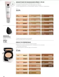 Catálogo Avon Página 50: Esponja de maquilhagem €5,50