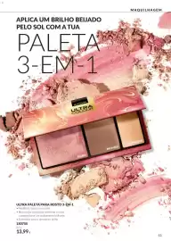 Catálogo Avon Página 53: Avon ultra colour paleta para rosto 3-em-1 €13,99