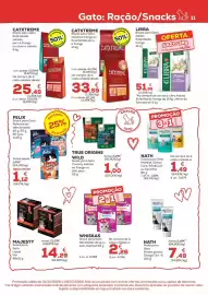 Folheto Kiwoko Página 11: Whiskas Snack para Gato Dentabites ou Anti-Hairball €2,26, Nath malte para gato €7,49