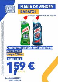 Folheto Casa Cheia Página 8: Detergente sanitário anti calcário ou active fresh harpic 750 ml €1,59