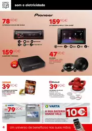 Folheto Roady Página 4: Pioneer subwoofer tswx130ea €159,90, Colunas pioneer €47,90