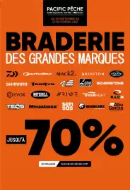 Catalogue Pacific Pêche page 1: PACIFIC PÊCHE PARTAGEONS NOTRE P❤SSION DU 30 SEPTEMBRE AU 02 NOVEMBRE 2026 BRADERIE DES