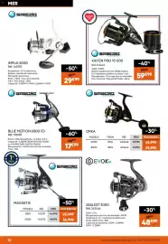 Catalogue Pacific Pêche page 10: SASORI BLUE MOTION 6000 FD €17,99, SASORI IMPLIK 5000 €29,99