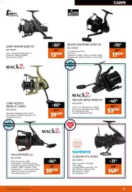 Catalogue Pacific Pêche page 13: Mack2 CARP ADDICT 8000 LC CAMO €39,99, Leon black diamond 6000 fd €17,99