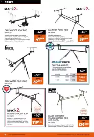 Catalogue Pacific Pêche page 14: CARPSQUAD CARP SQUAD POD €77,40, Team Carp Fishing DARK WATER POD 3 ROD €69,99