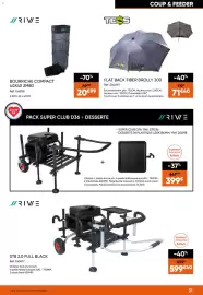 Catalogue Pacific Pêche page 21: RIVE ST8 2.0 FULL BLACK €599,00, TEOS FLAT BACK FIBER BROLLY 300 €71,40