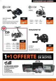 Catalogue Pacific Pêche page 3: DAIWA RG 24 LT €62,40, EVOK AERIAN €44,99