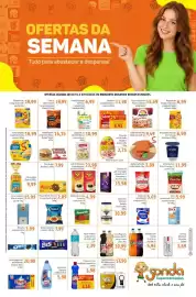 Folheto Sonda semana 40 Página 1: Wafer Lacta Bis sabores €7,99, Torta salgada congelada Sadia sabores €16,99