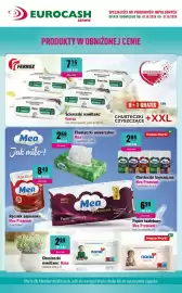 Eurocash gazetka Strona 2: Chusteczki higieniczne Mea Premium €2,89, Chusteczki nawilżane: Nana sensitive, fresh €2,99