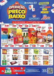 Catálogo Supermercados Mateus Página 1: Dueto Predilecta €2,79, Linguiça Calabresa Seara Tradicional €19,90
