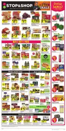 Stop&Shop weekly ad week 40 Page 1: Stop & Shop Mini Cucumbers, Rainbow Peppers, or Nature Sweet Cherubs Tomatoes