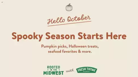 Fresh Thyme weekly ad Page 1